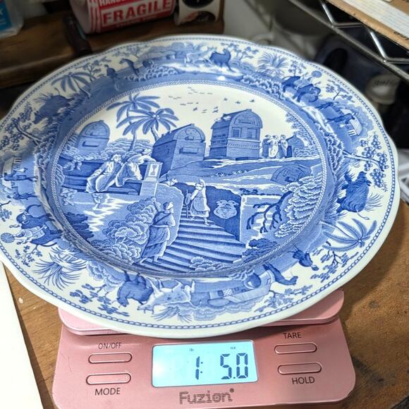 Spode Blue Room Collection Traditions Series Caramanian Dinner Plate 10.25" - Picture 13 of 13